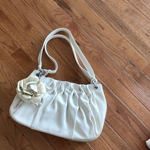 Brighton White Hobo Bag
